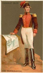 Bernardino Rivadavia, Argentinian Revolutionary and Politician by French School